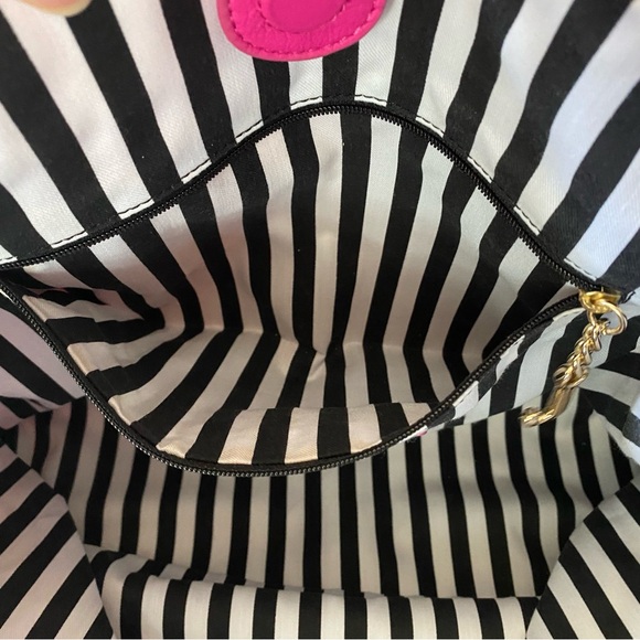 Juicy Couture Hot Pink Velour Tote - Picture 16 of 16